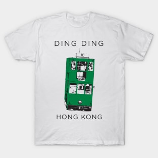 A Double Decker Tram, Only In Hong kong T-Shirt